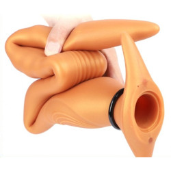 TheAssGasm Plug gonflable long Eel L 50 x 6.5cm
